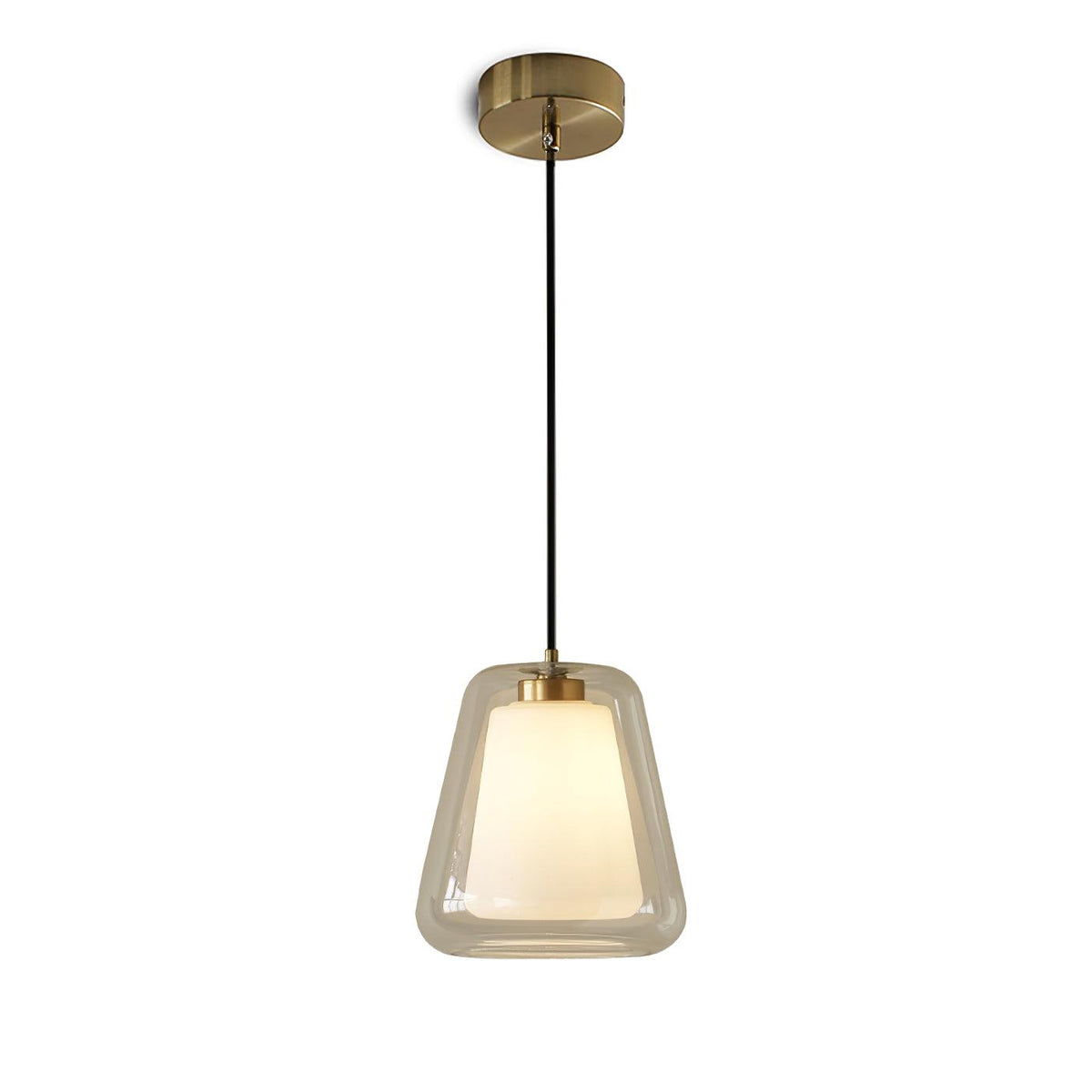 Ate lampă suspendată aurie, contemporană