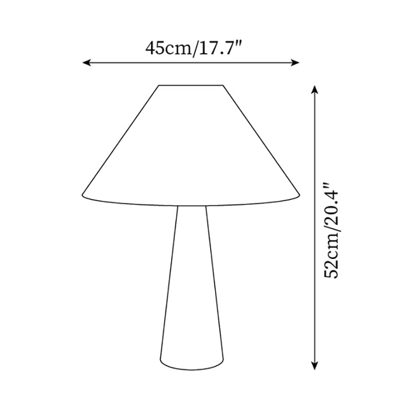 Calm lampă de masă