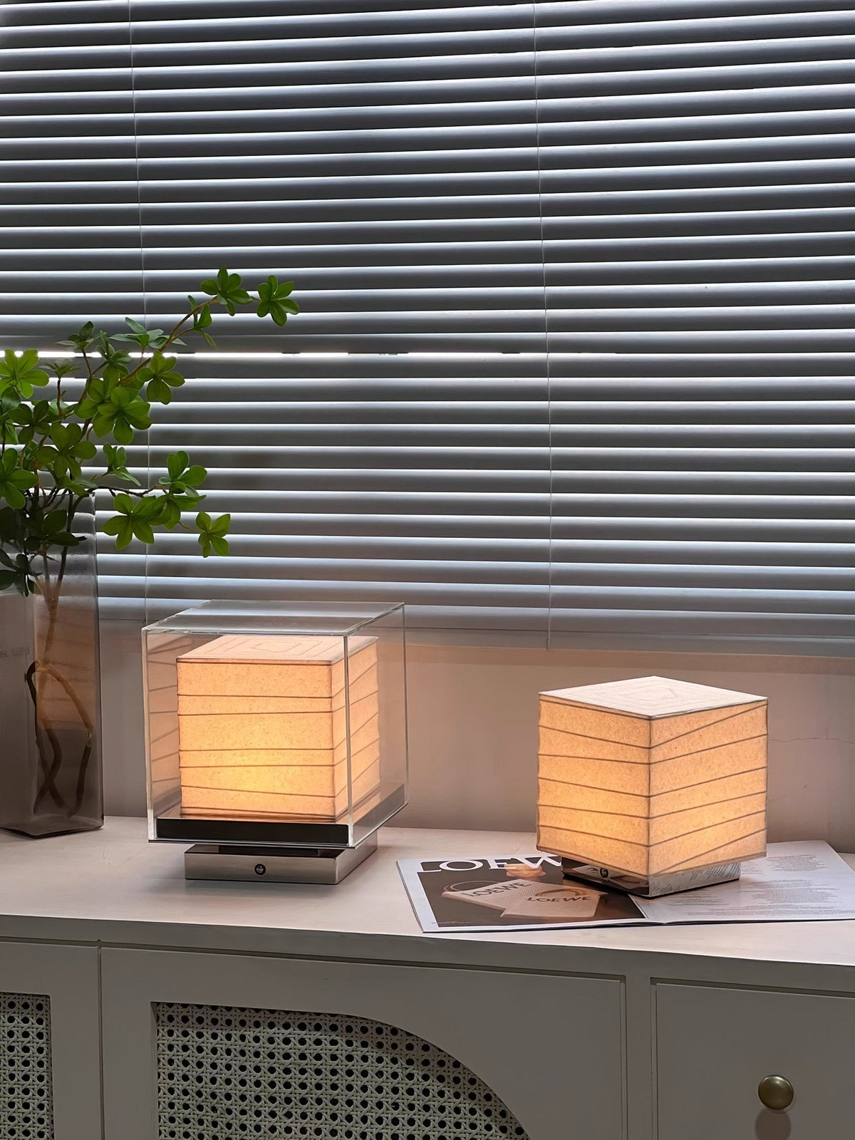 Pryn Cube lampă de masă