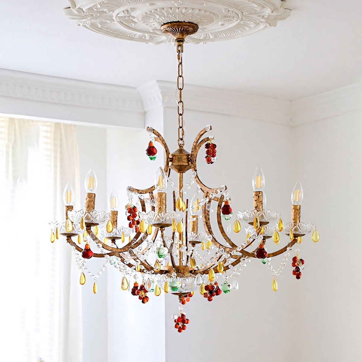 Garnet candelabru