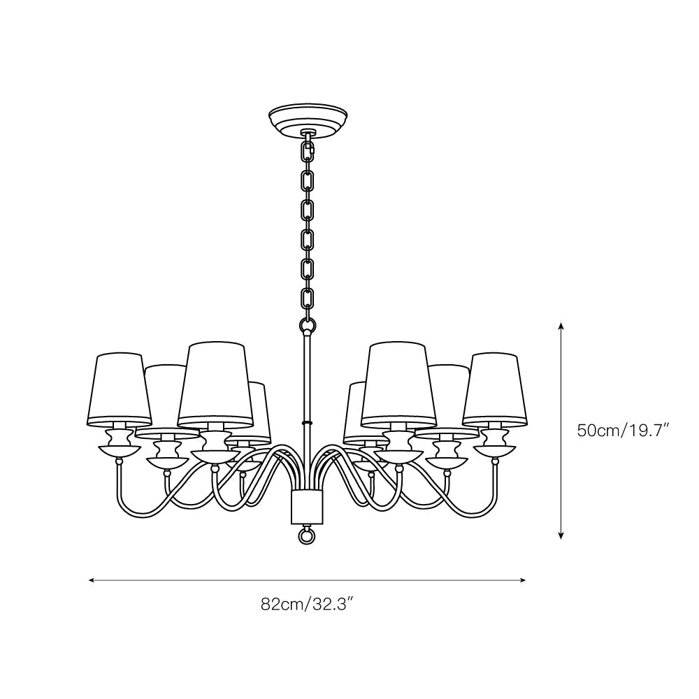 Calivian candelabru