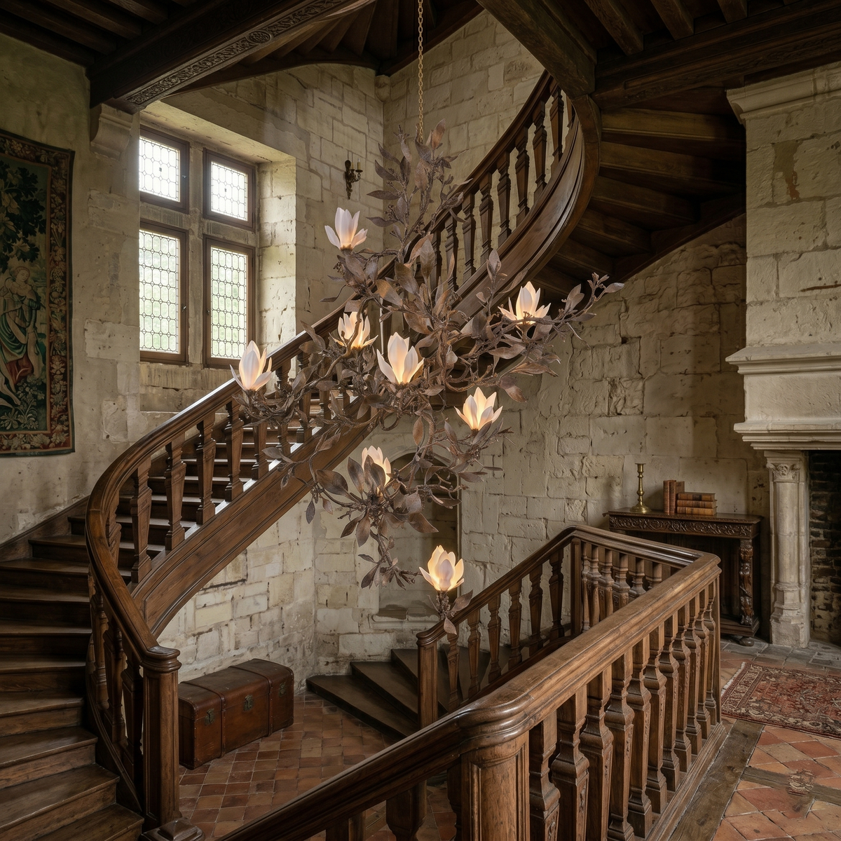 Morvyn Ironwork candelabru