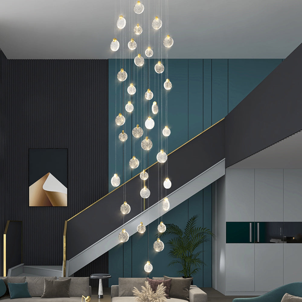 Kristy candelabru Circular Ripple Rotund din cristal auriu