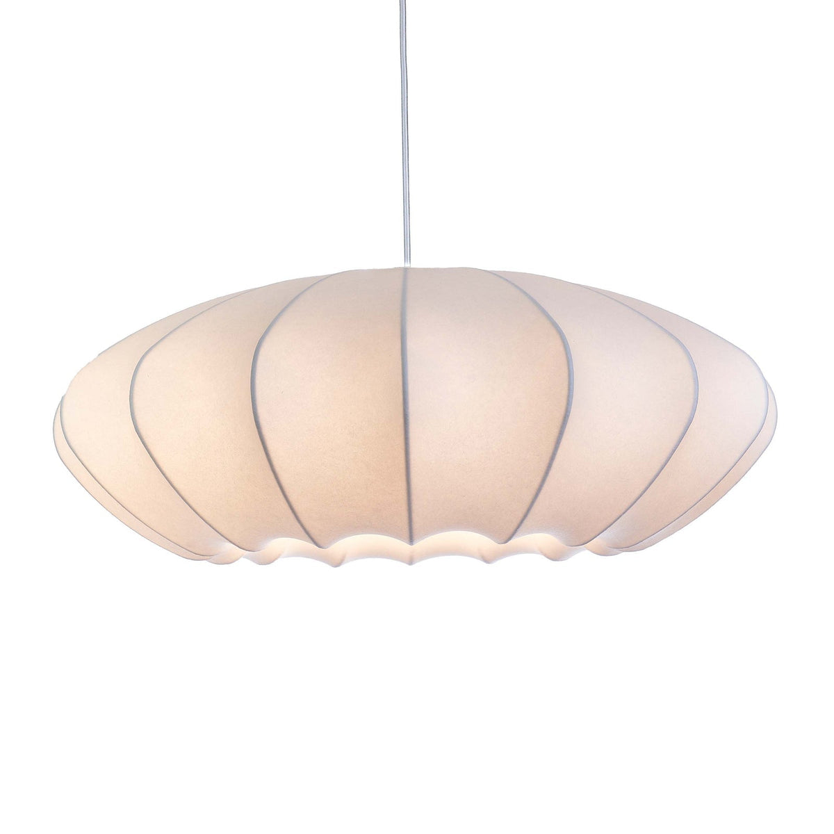 Pithos lampă suspendată din mătase, elegantă