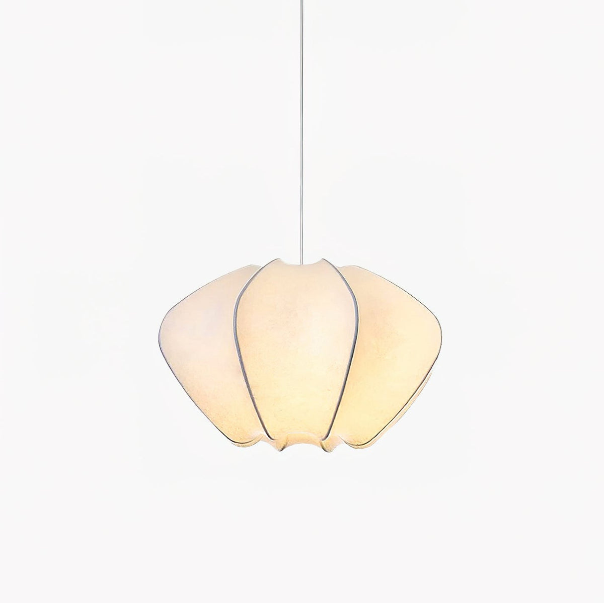 Pithos lampă suspendată din mătase, elegantă