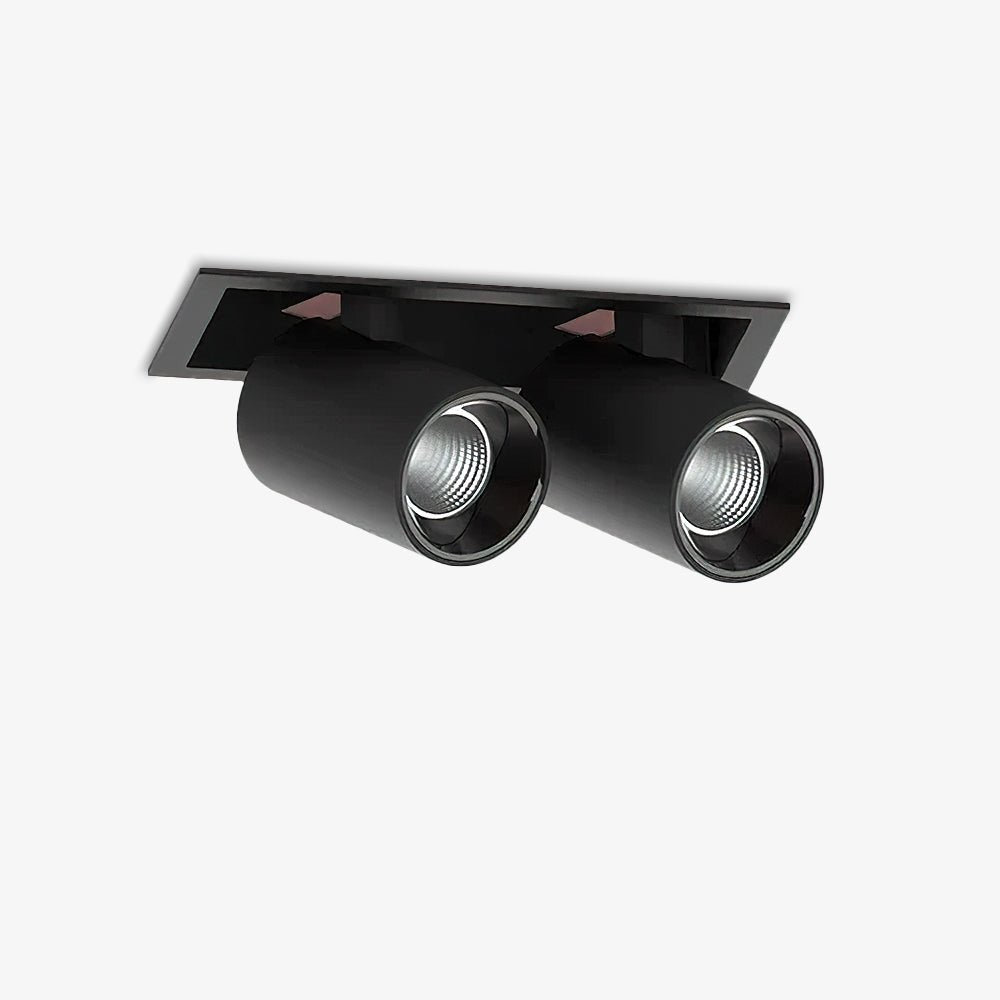 Dia lampă de tavan Spotlight negru pentru living