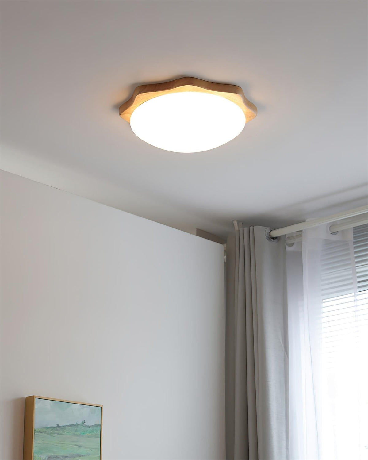 Rinaeria plafonieră din lemn