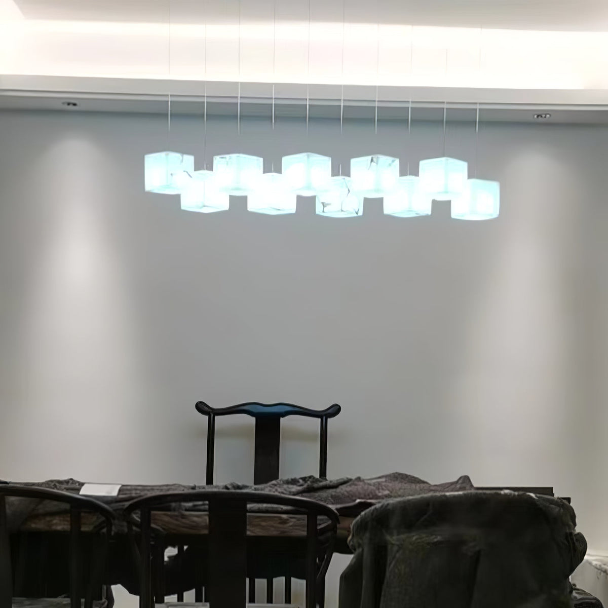 Candelabru din alabastru Box Cubic Elegance