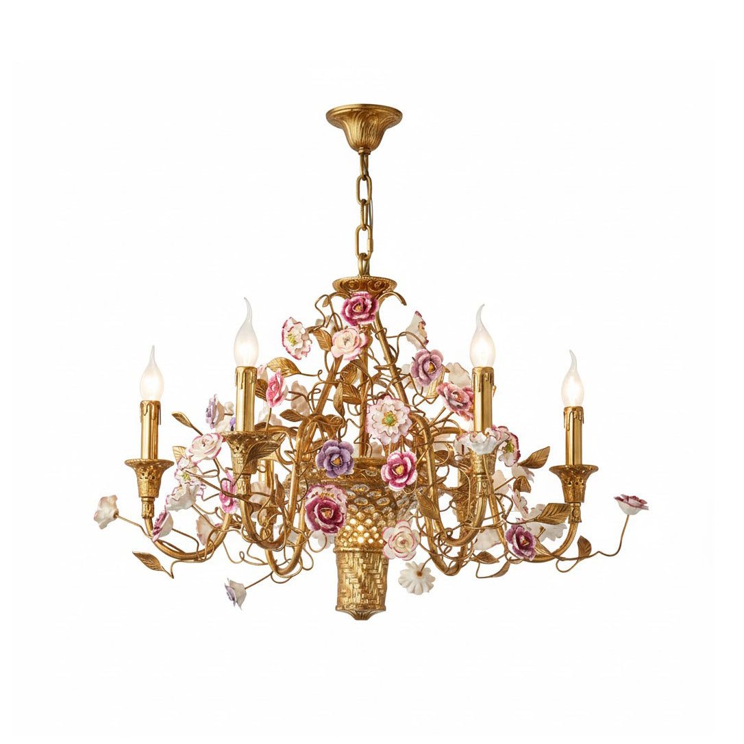 Corisande Flowers candelabru