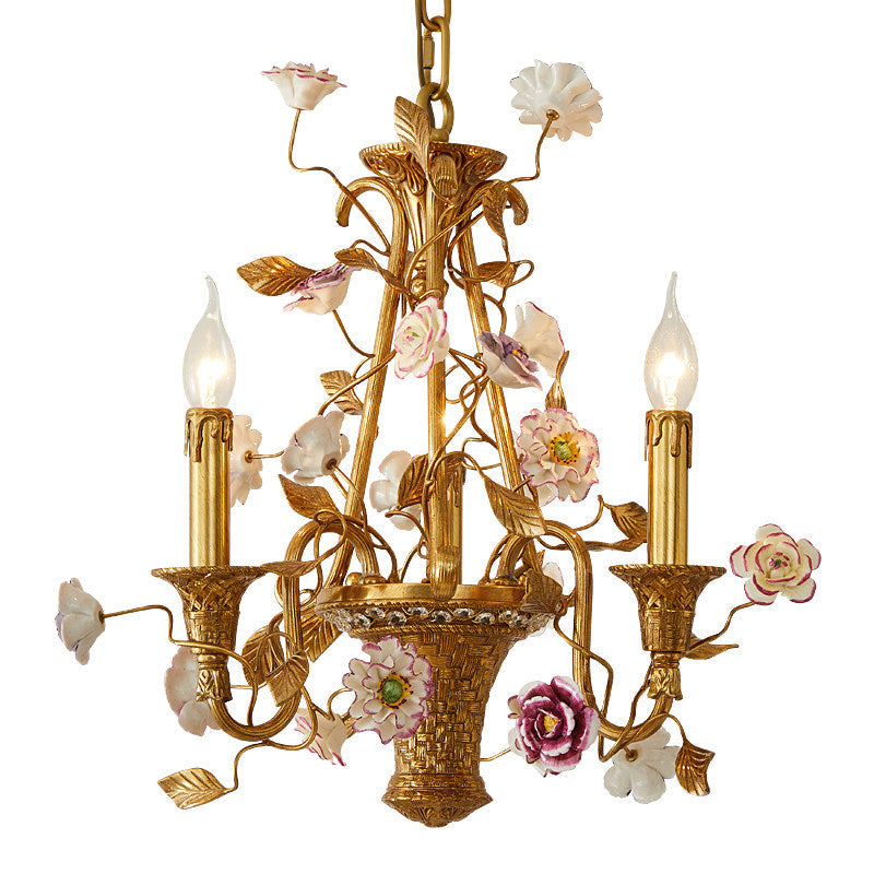 Corisande Flowers candelabru