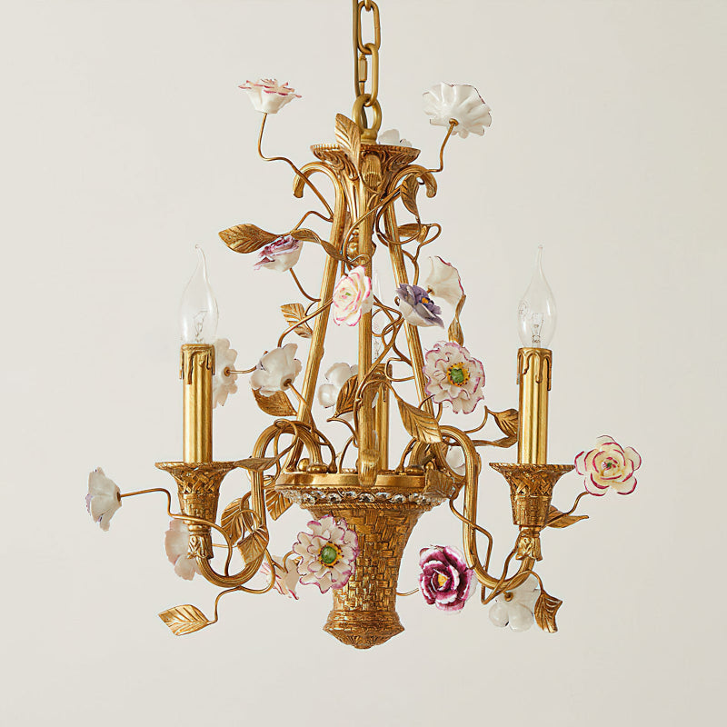 Corisande Flowers candelabru