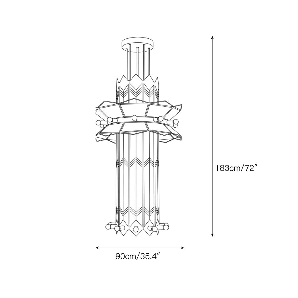Mariel candelabru  Deco