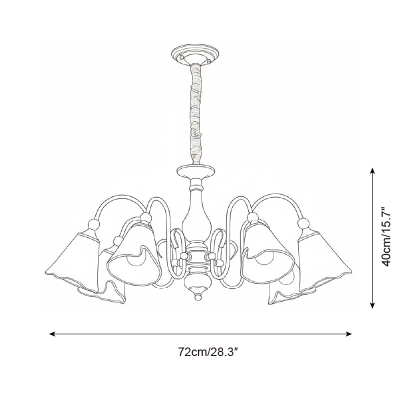 Amber-Bloom candelabru