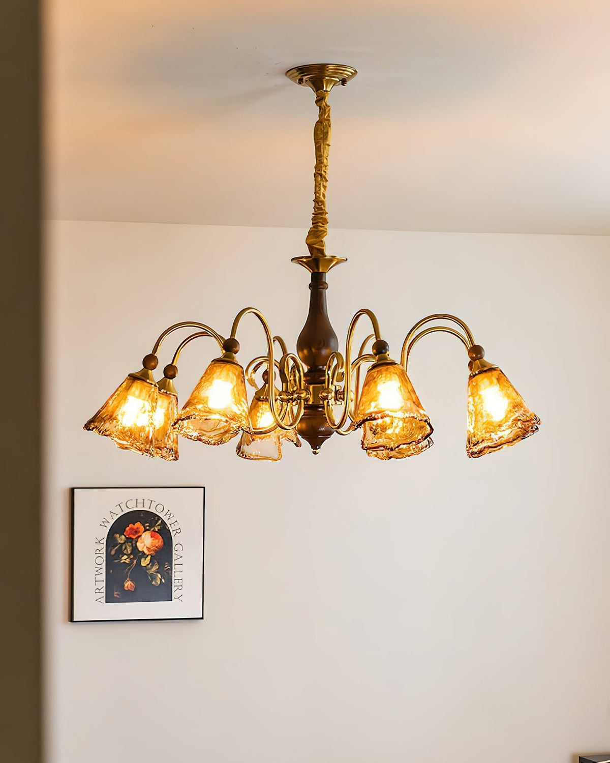 Amber-Bloom candelabru