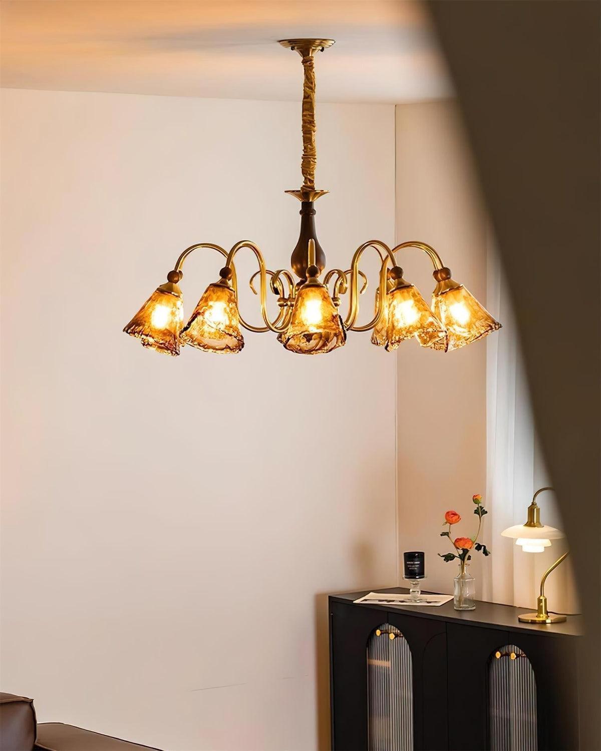 Amber-Bloom candelabru