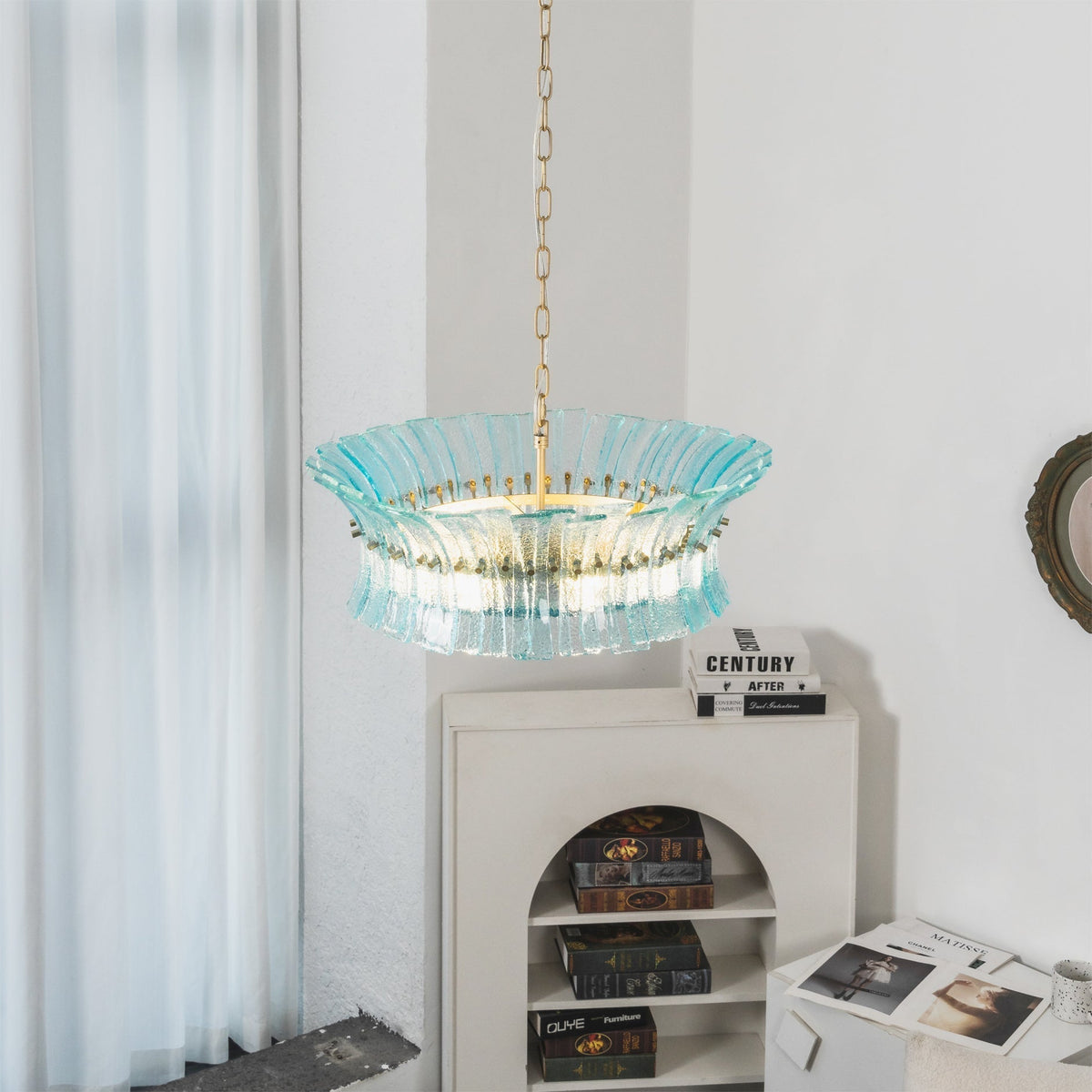 Celoissa candelabru din sticlă