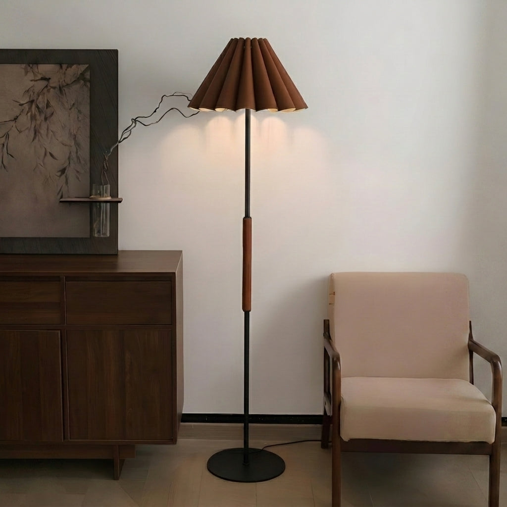 Renaria Pleat Floor Light