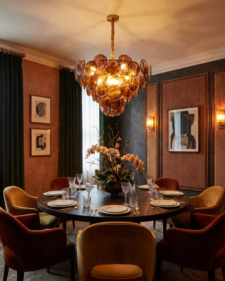 Candelabru Amber