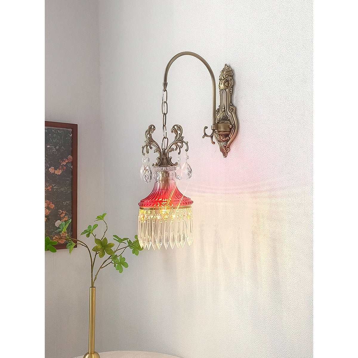 Marquise aplică de perete din cristal