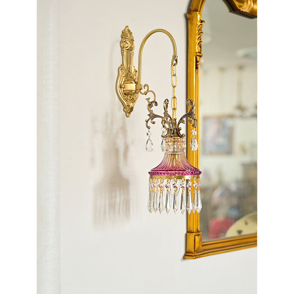 Marquise aplică de perete din cristal