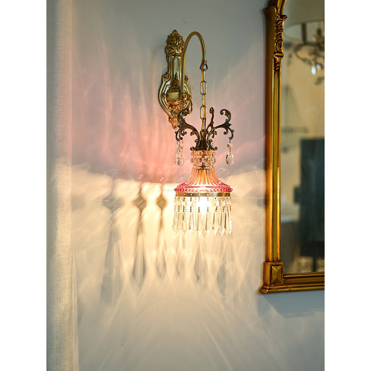 Marquise aplică de perete din cristal