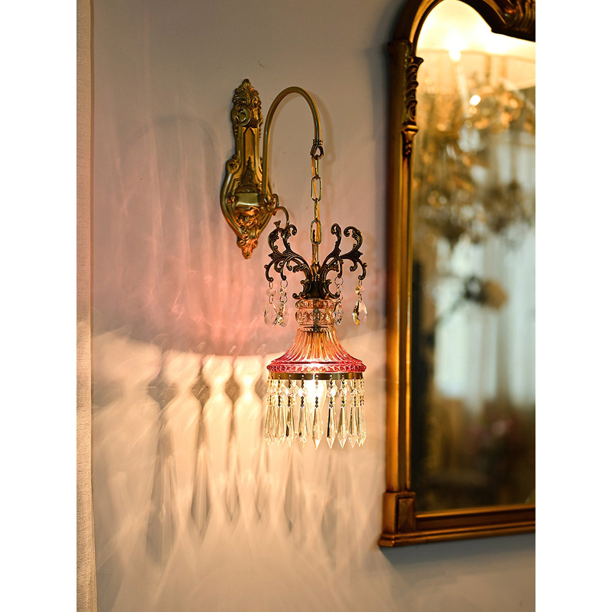 Marquise aplică de perete din cristal
