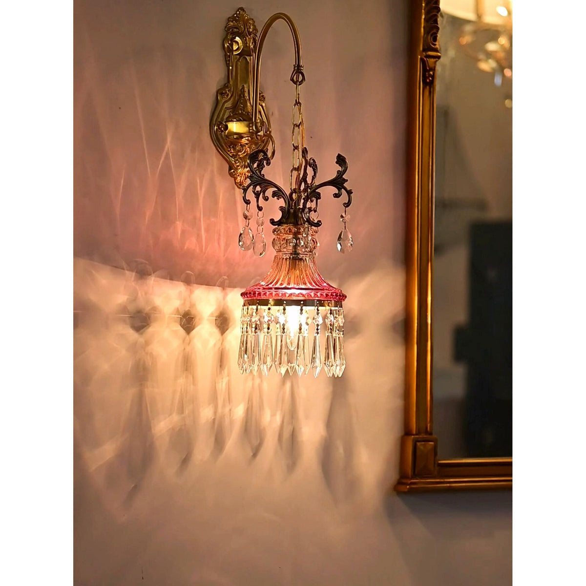Marquise aplică de perete din cristal