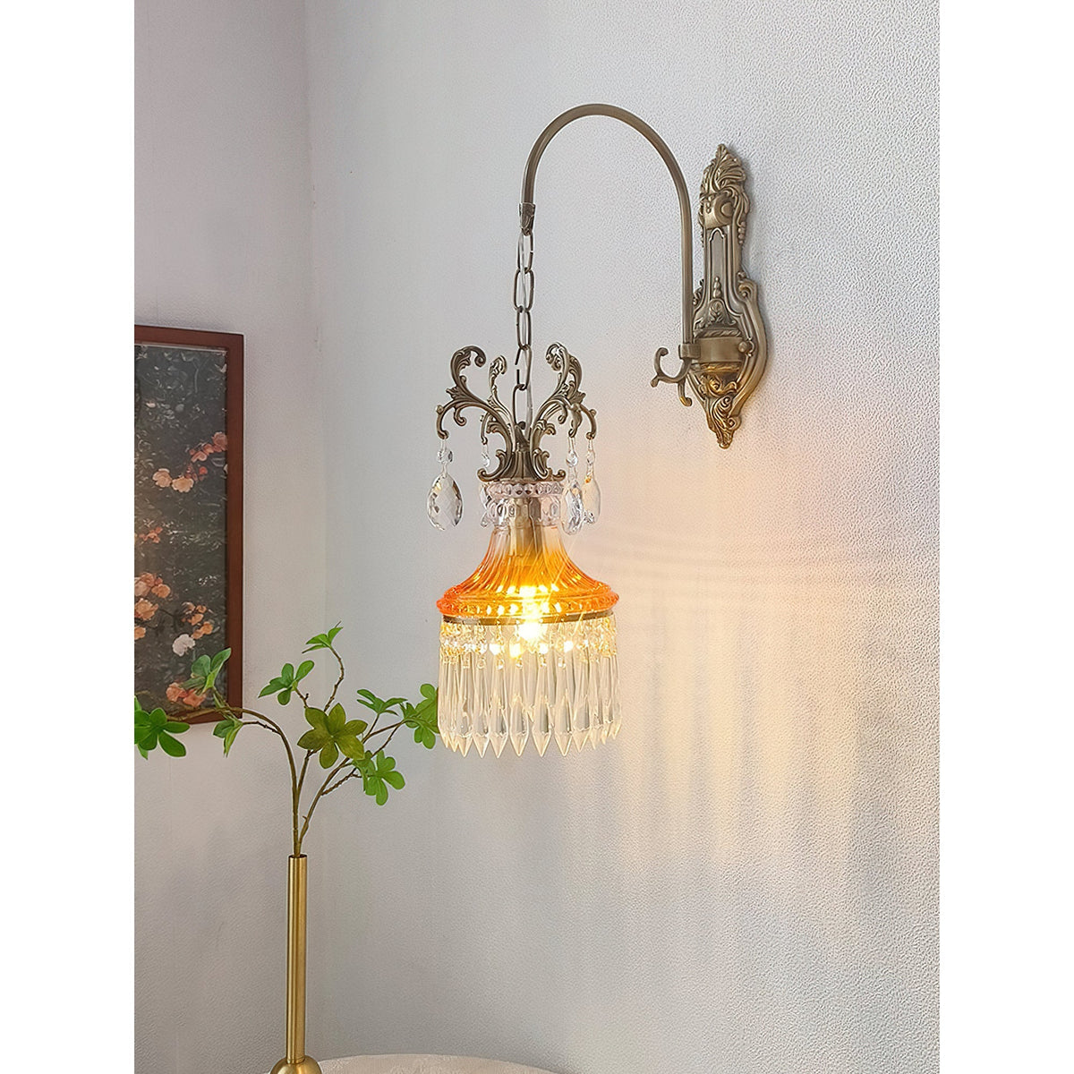 Marquise aplică de perete din cristal