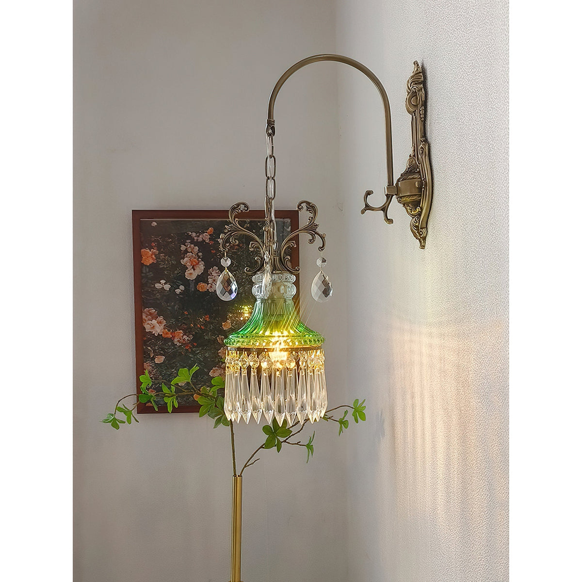 Marquise aplică de perete din cristal