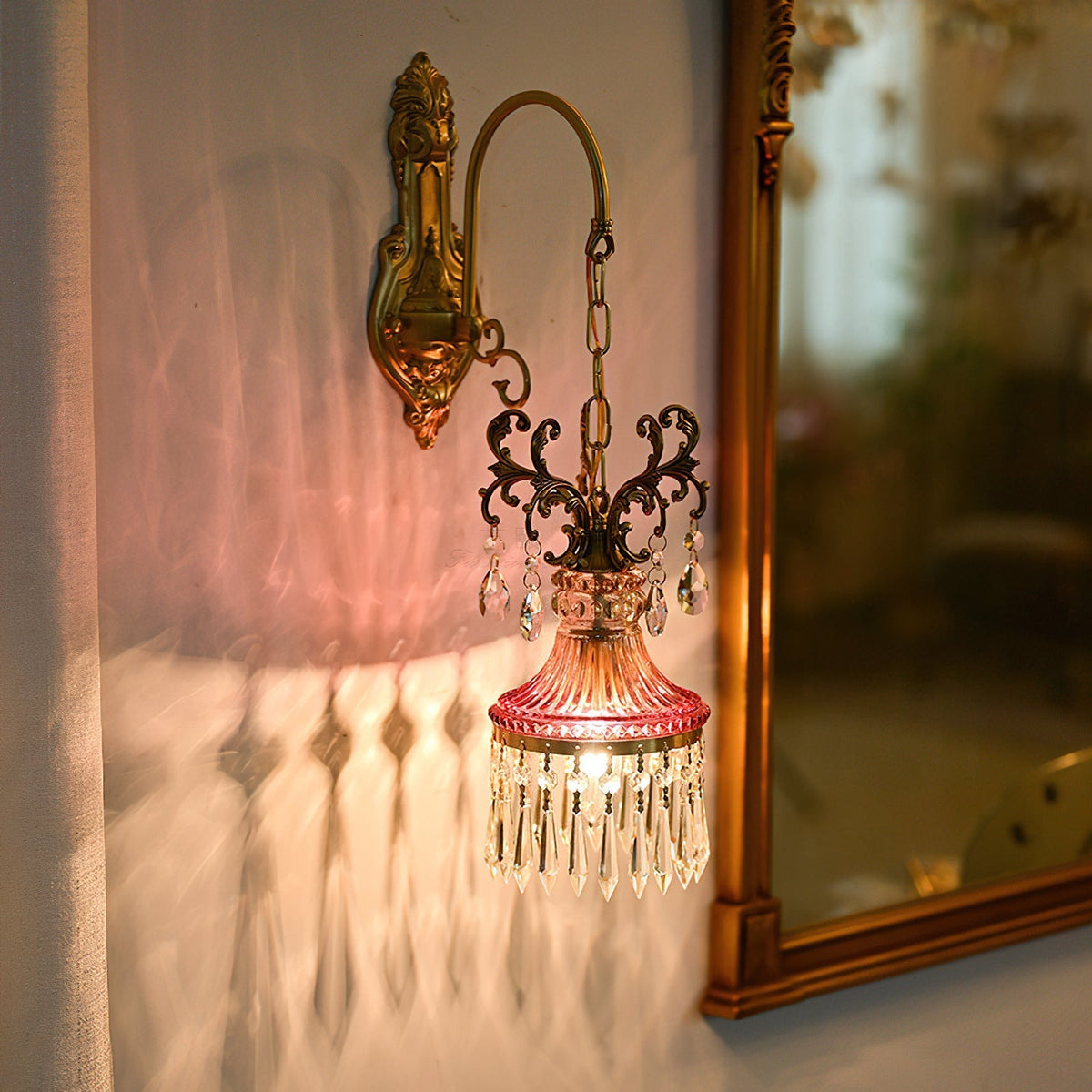 Marquise aplică de perete din cristal