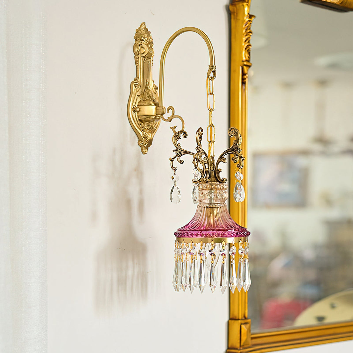 Marquise aplică de perete din cristal