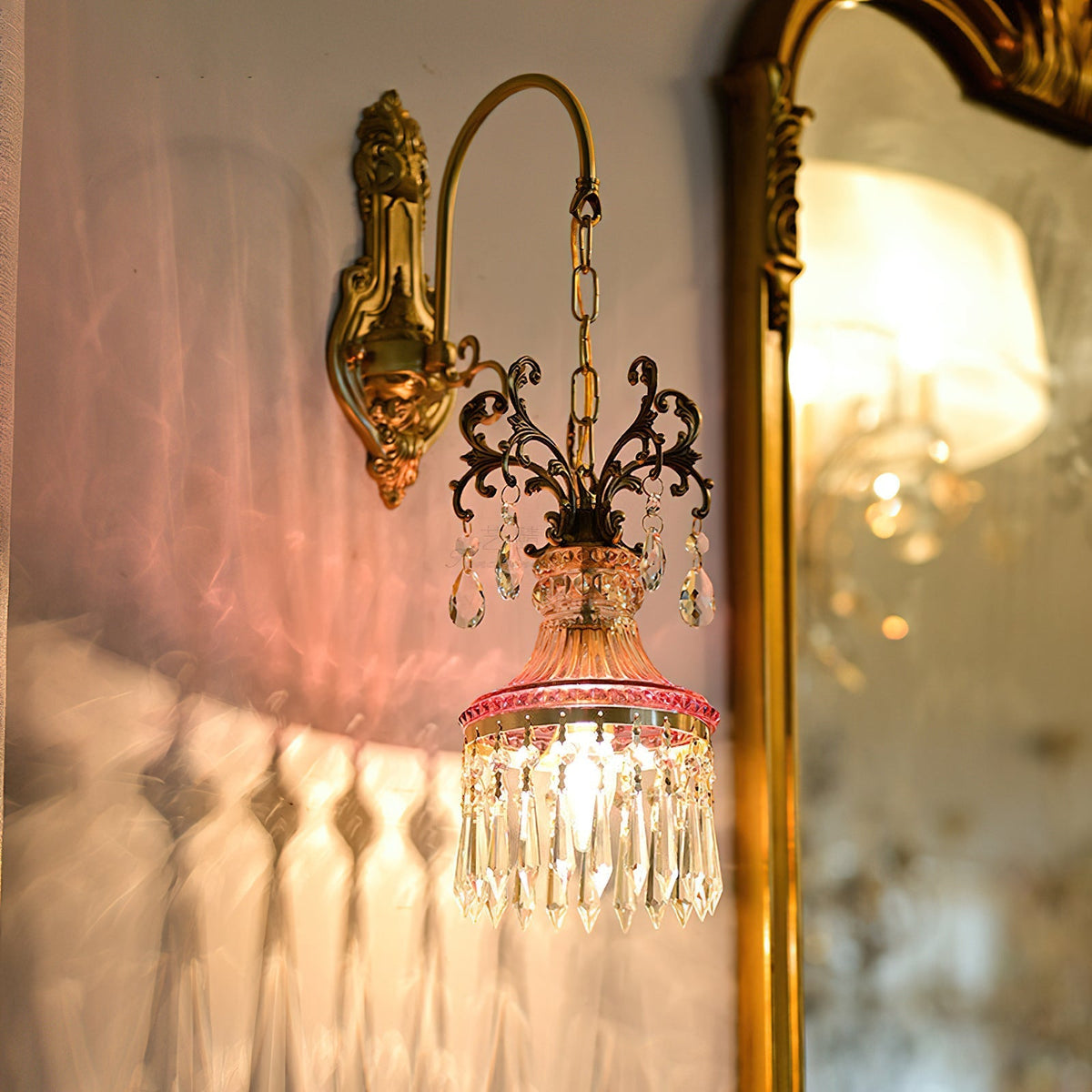 Marquise aplică de perete din cristal