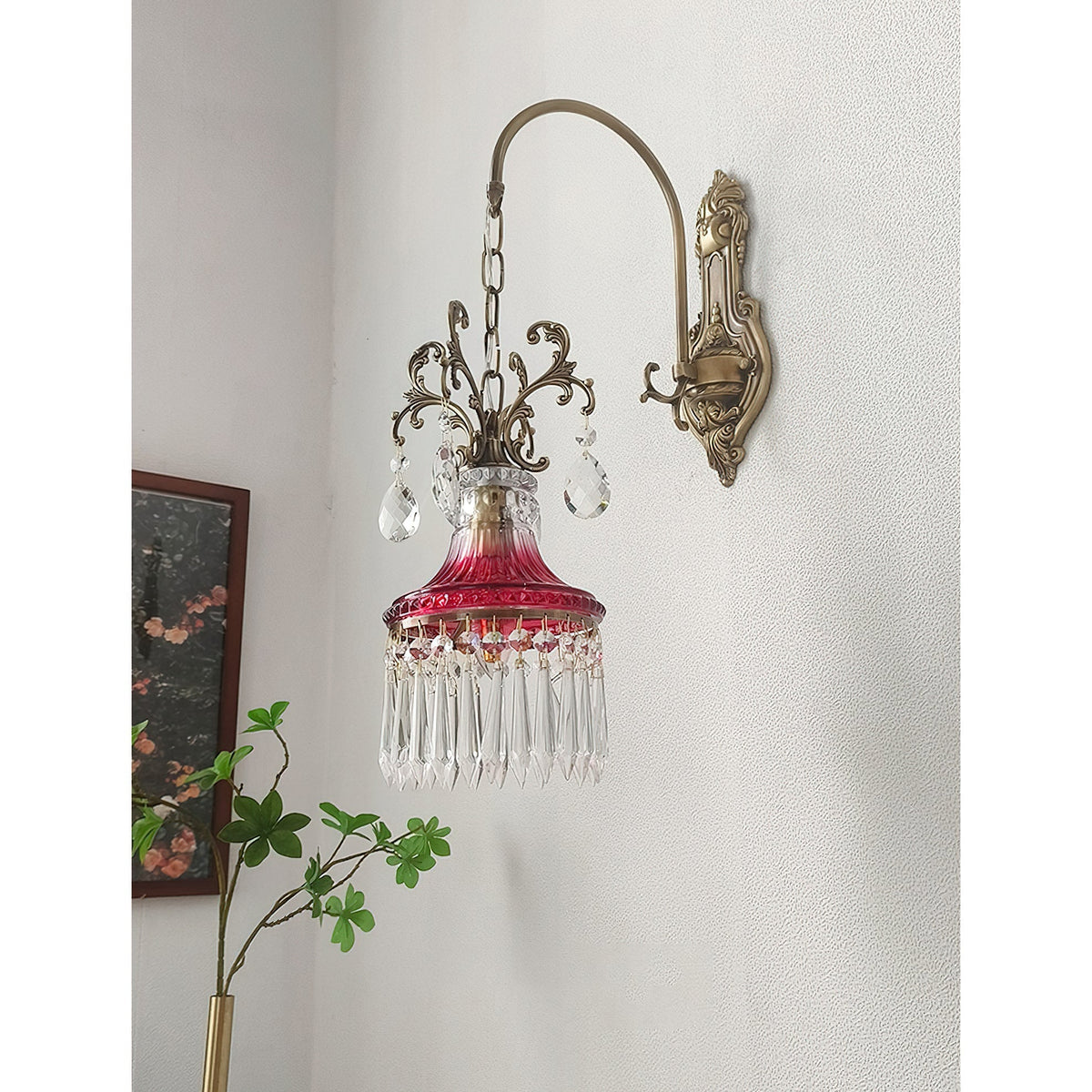 Marquise aplică de perete din cristal