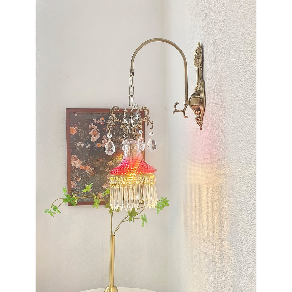 Marquise aplică de perete din cristal