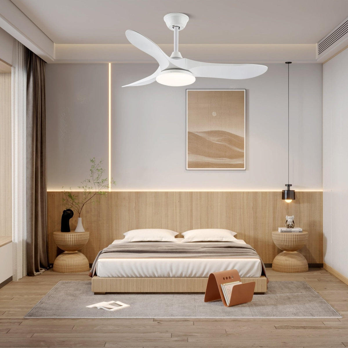 Liorueria ventilator de tavan cu lumină