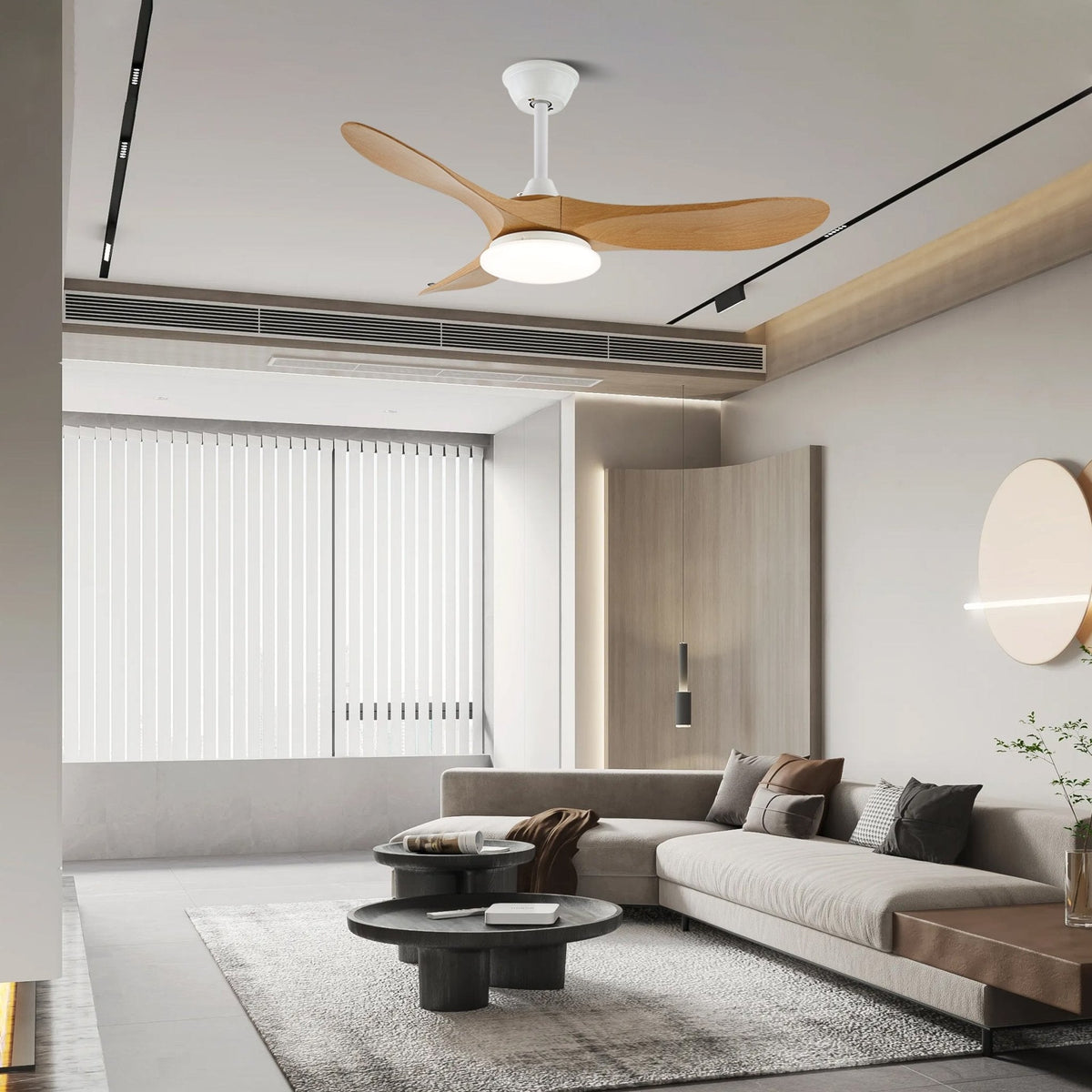 Liorueria ventilator de tavan cu lumină