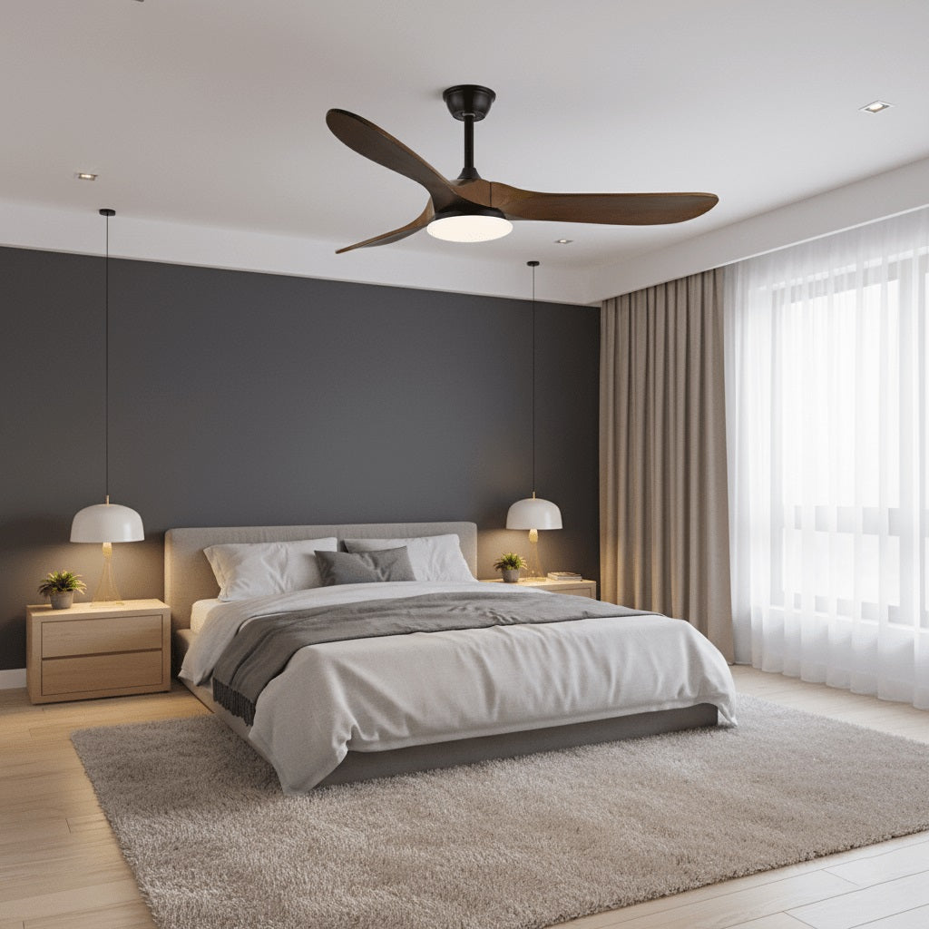 Liorueria ventilator de tavan cu lumină