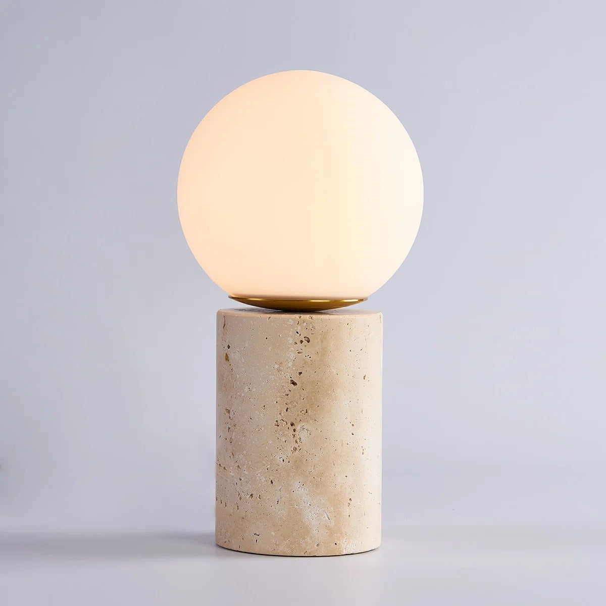Norinise Stone lampă de masă din travertin