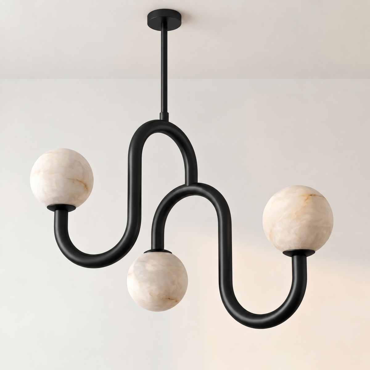 Vardenmere candelabru din alabastru