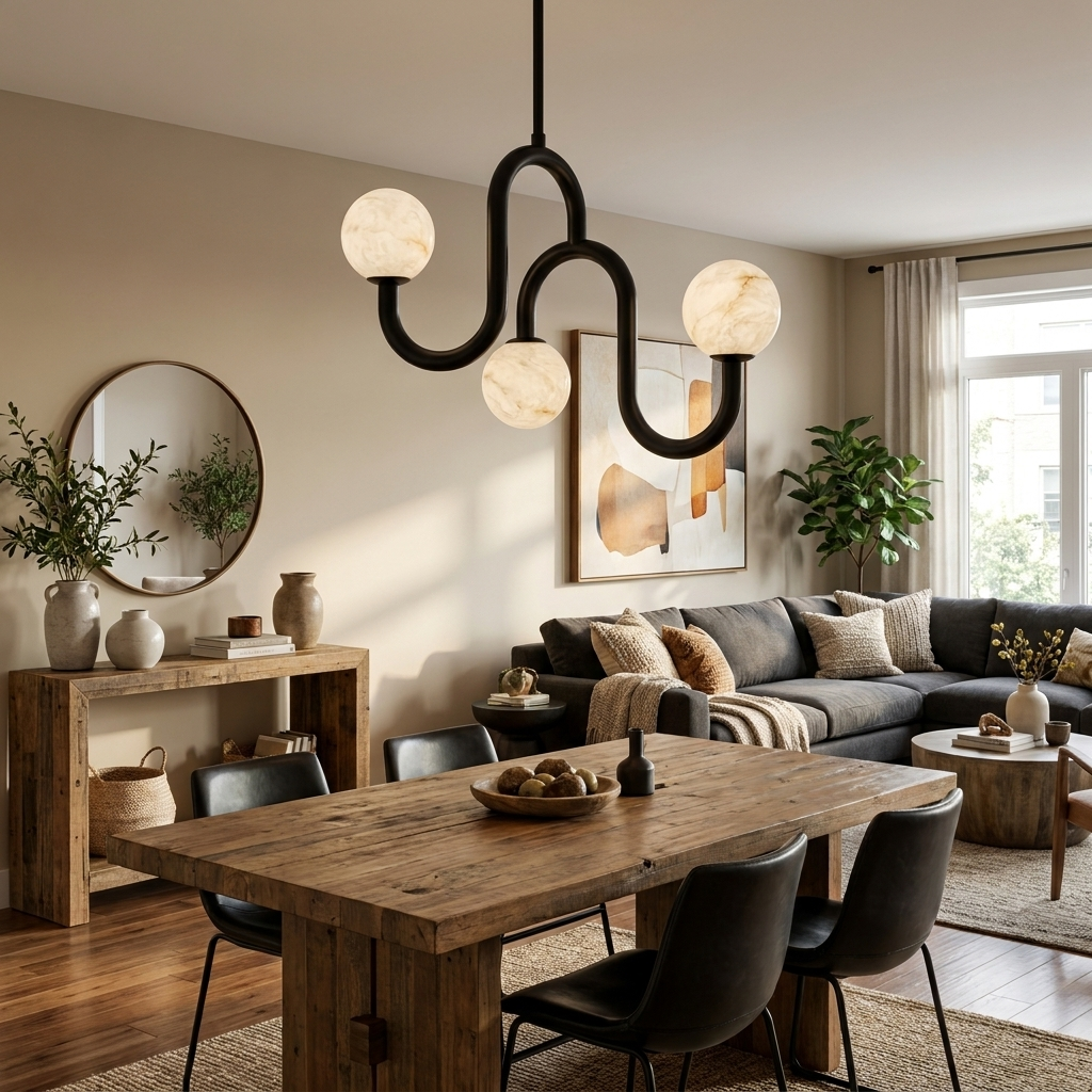 Vardenmere candelabru din alabastru