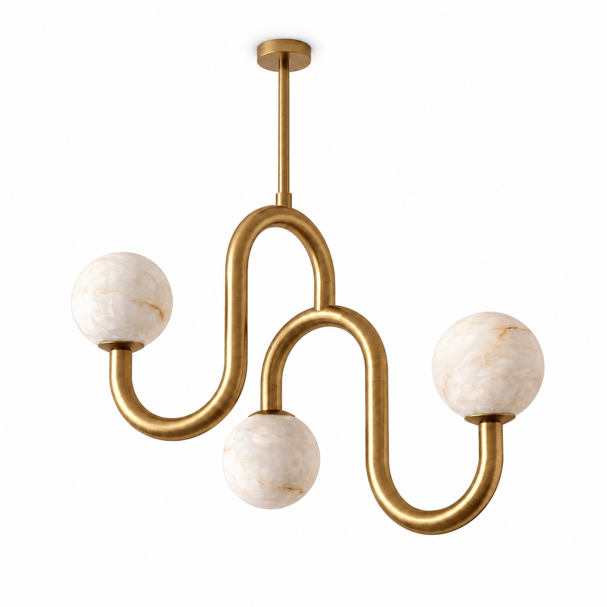 Vardenmere candelabru din alabastru