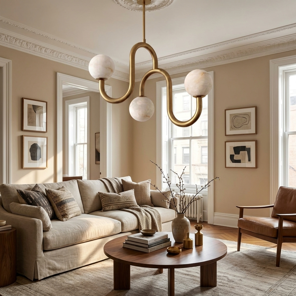 Vardenmere candelabru din alabastru