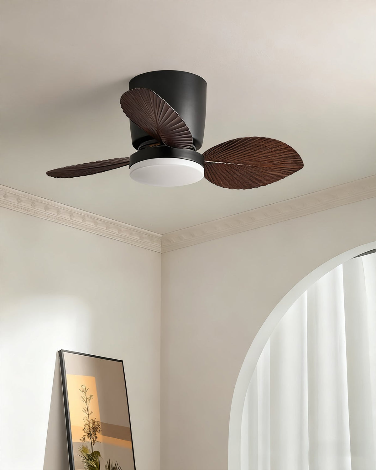Calirella ventilator de tavan cu lumină