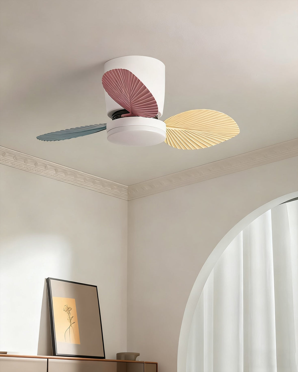 Calirella ventilator de tavan cu lumină
