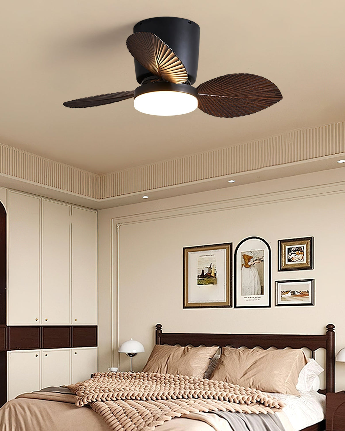 Calirella ventilator de tavan cu lumină