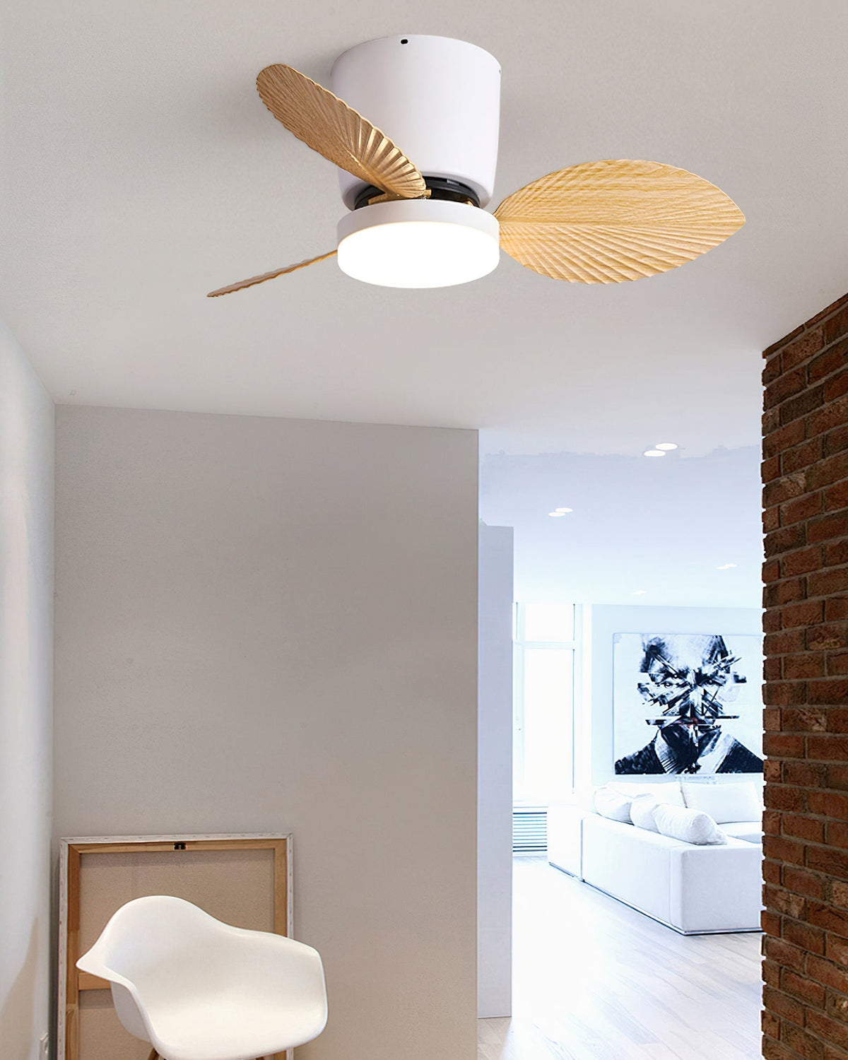 Calirella ventilator de tavan cu lumină