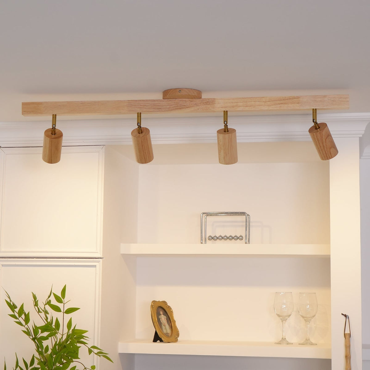 Veril Track Lighting Spotlight lemn