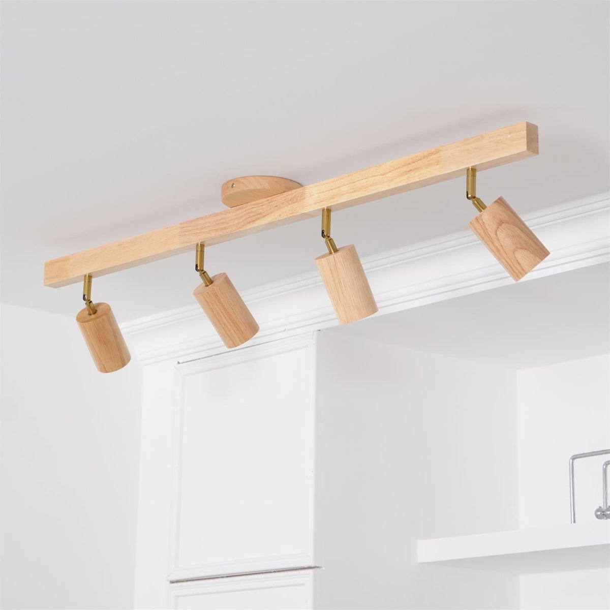 Veril Track Lighting Spotlight lemn