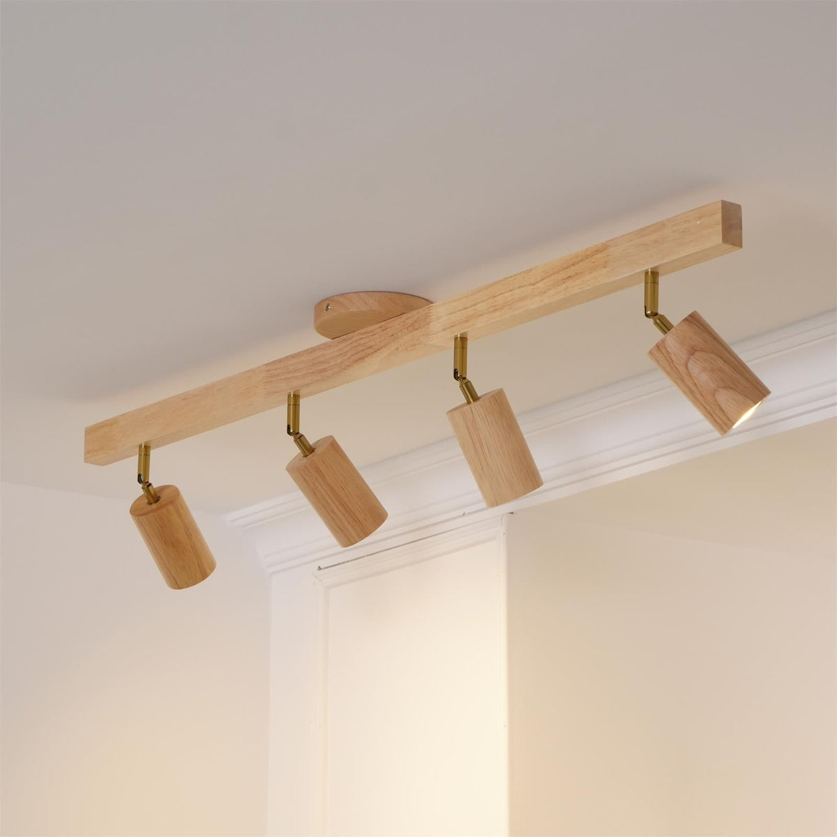 Veril Track Lighting Spotlight lemn
