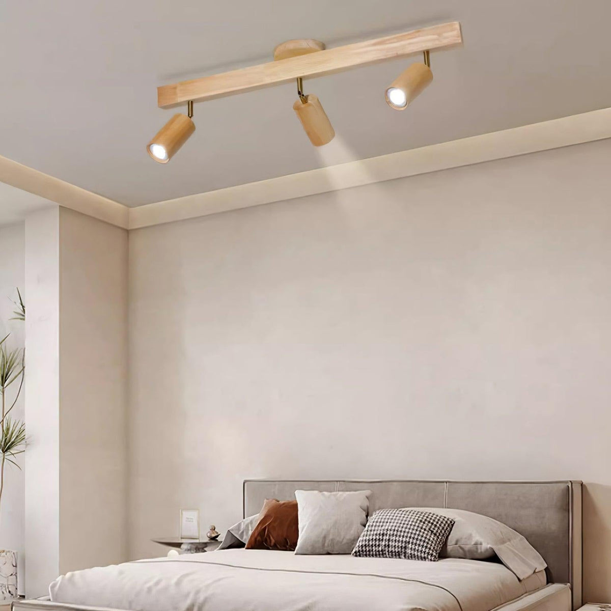 Veril Track Lighting Spotlight lemn